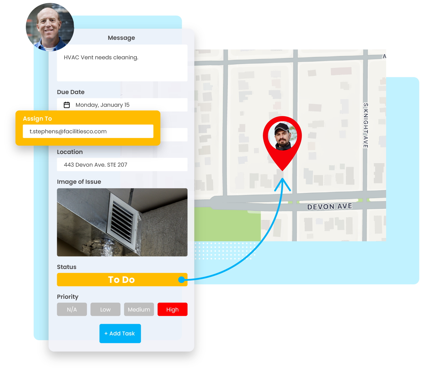 Digital Inspection Report with Tasks